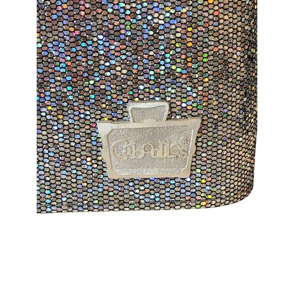 Caboodles Travel Make Up Train Case Portable Cosmetic Organizer Sturdy Glitter - Picture 7 of 9